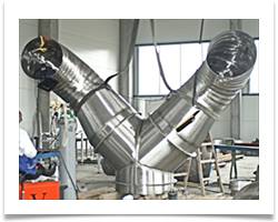 Cső-, szűkítő- és szegmensív előgyártás