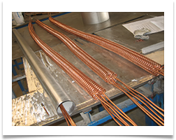 Spirálcsőköteges hőcserélő berendezés gyártása