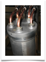 Spirálhőcserélős desztilláló berendezés